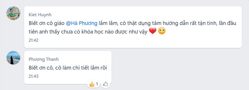 Phản hồi thực tế của học viên Viết Như Hơi Thở, ảnh 3