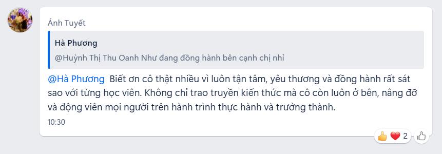 Phản hồi thực tế của học viên Viết Như Hơi Thở, ảnh 5