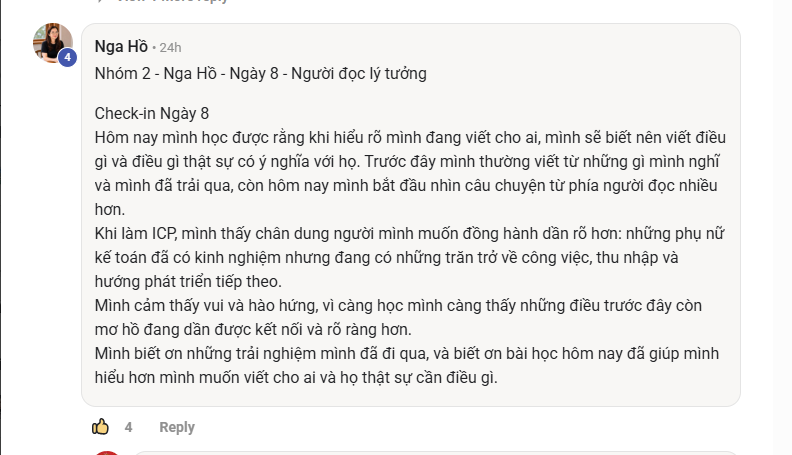 Phản hồi thực tế của học viên Viết Như Hơi Thở, ảnh 14
