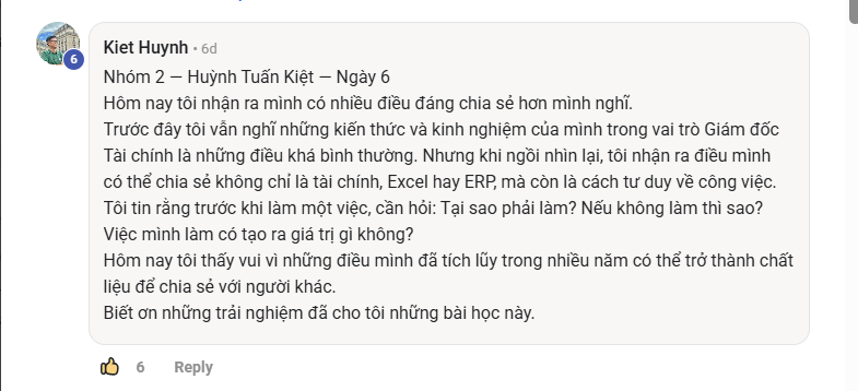 Phản hồi thực tế của học viên Viết Như Hơi Thở, ảnh 24