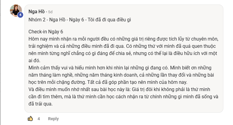 Phản hồi thực tế của học viên Viết Như Hơi Thở, ảnh 27