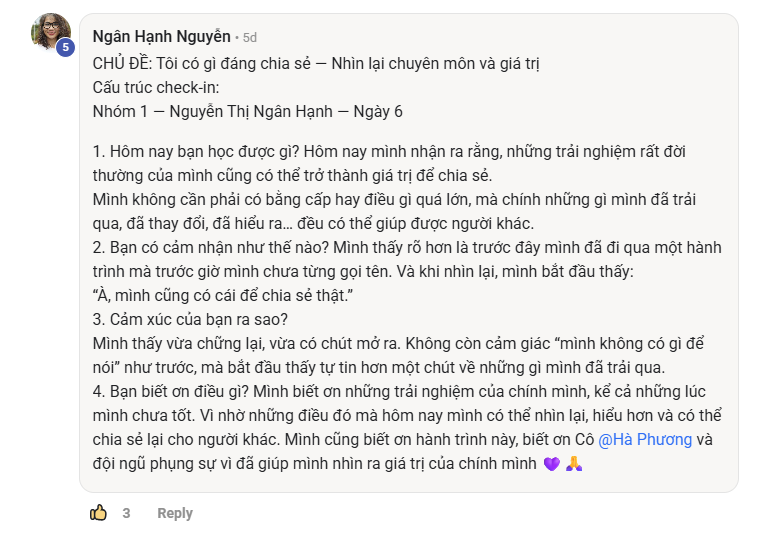 Phản hồi thực tế của học viên Viết Như Hơi Thở, ảnh 28