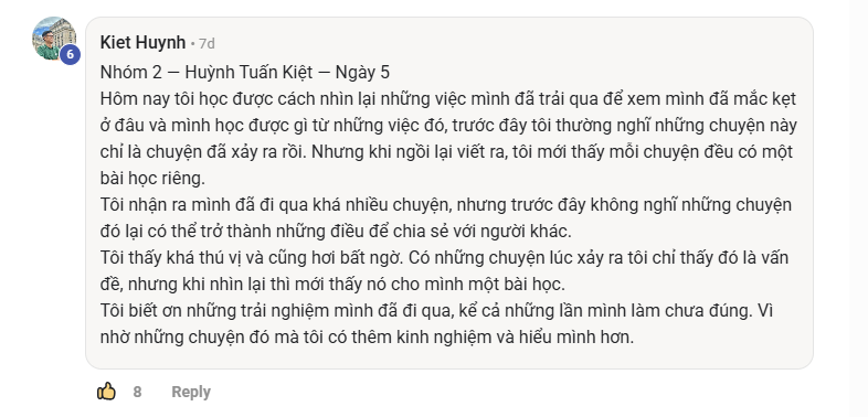 Phản hồi thực tế của học viên Viết Như Hơi Thở, ảnh 32