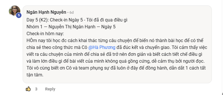 Phản hồi thực tế của học viên Viết Như Hơi Thở, ảnh 37