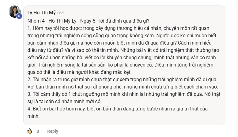 Phản hồi thực tế của học viên Viết Như Hơi Thở, ảnh 39