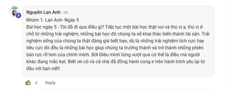 Phản hồi thực tế của học viên Viết Như Hơi Thở, ảnh 40