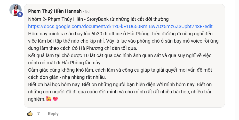 Phản hồi thực tế của học viên Viết Như Hơi Thở, ảnh 42