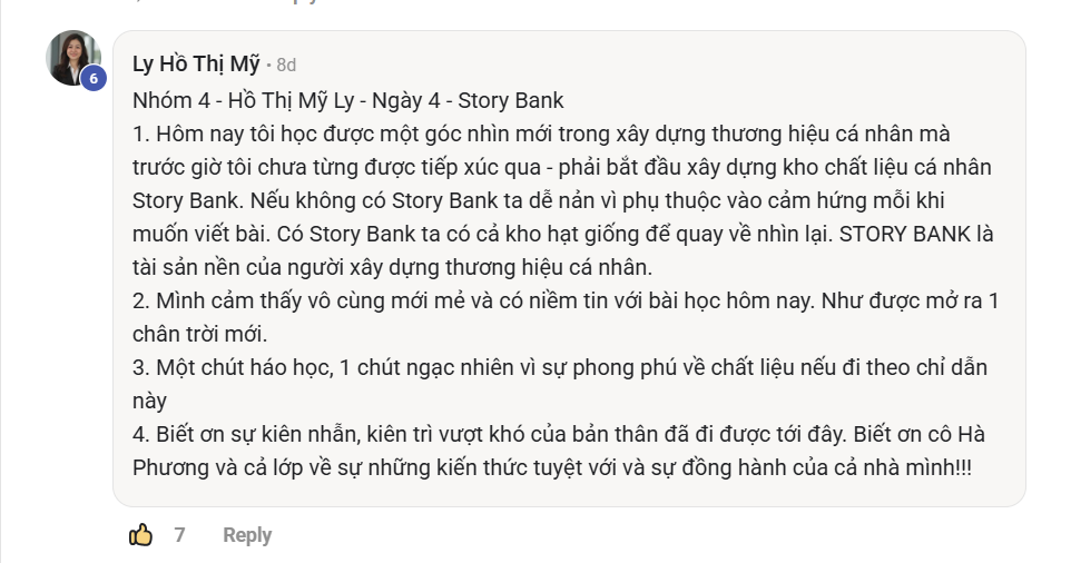 Phản hồi thực tế của học viên Viết Như Hơi Thở, ảnh 45