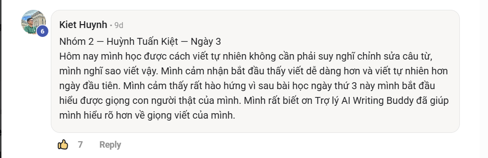 Phản hồi thực tế của học viên Viết Như Hơi Thở, ảnh 51