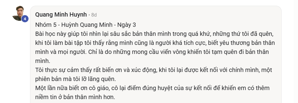 Phản hồi thực tế của học viên Viết Như Hơi Thở, ảnh 58