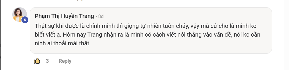 Phản hồi thực tế của học viên Viết Như Hơi Thở, ảnh 59