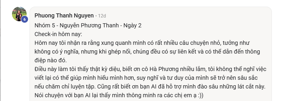 Phản hồi thực tế của học viên Viết Như Hơi Thở, ảnh 66