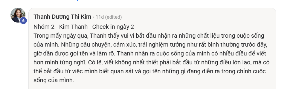 Phản hồi thực tế của học viên Viết Như Hơi Thở, ảnh 71