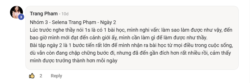 Phản hồi thực tế của học viên Viết Như Hơi Thở, ảnh 72