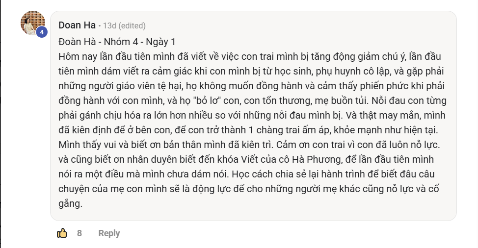 Phản hồi thực tế của học viên Viết Như Hơi Thở, ảnh 78