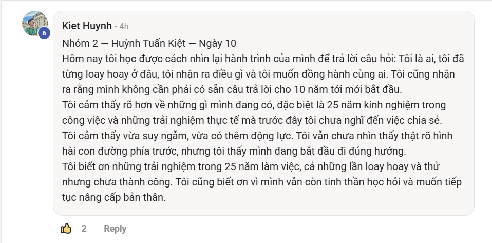 Phản hồi thực tế của học viên Viết Như Hơi Thở, ảnh 96