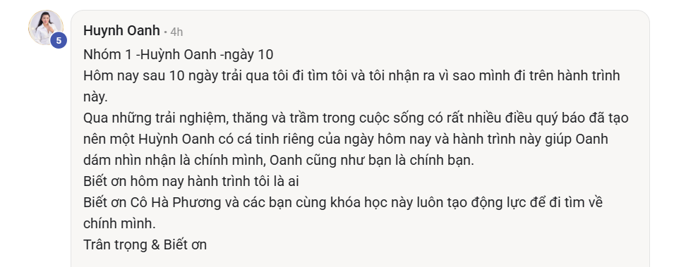 Phản hồi thực tế của học viên Viết Như Hơi Thở, ảnh 97